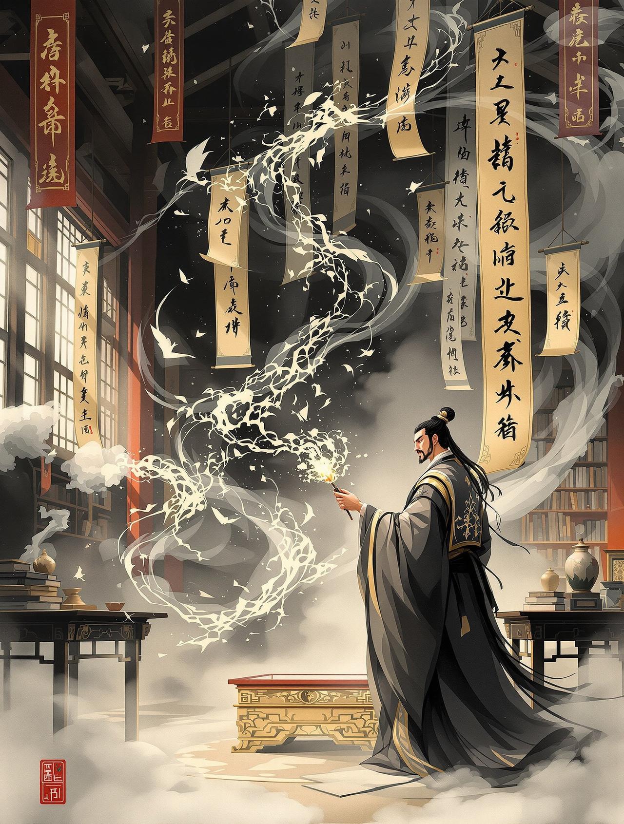 墨魂 - 动漫解说 动漫解说墨魂番剧封面 - 文墨仙侠题材动画